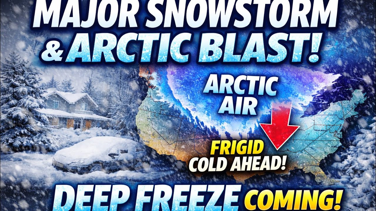 Brutal Cold Blast & Major Snowstorm Incoming! - YouTube