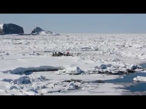 ウトロに接岸する流氷たち @北海道斜里町（知床） Shiretoko Utoro Driftice, Hokkaido