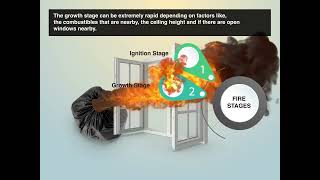 Stages of a fire