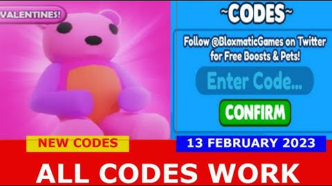 NEW UPDATE CODES [💘 VALENTINES] Magic Clicker ROBLOX | ALL CODES | February 13, 2023