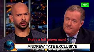 Andrew Tate Destroys Piers Morgan Best Moments #Andrewtate