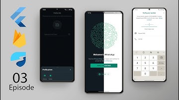 WhatsApp Clone Flutter 3.3 Tutorial | EPISODE 3 | Login Screen and Custom Bottom Sheet