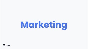 Lisk Updates from the Lisk Center Berlin | Marketing Q&A