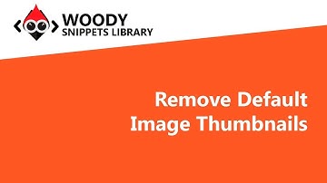 Remove Default Image Thumbnails