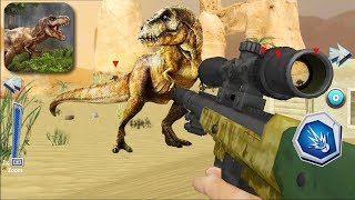 DINOSAUR HUNTER SURVIVAL GAME - Walkthrough Gameplay - INTRO (FREE DINO SHOOTING Android Games) screenshot 3