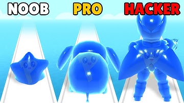 NOOB vs PRO vs HACKER in Slime Conquer