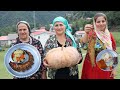 Pumpkin Pilaf with Smoked Caspian White Fish a Perfect Delicious Village Food ◇Borani Polo