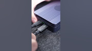 Acasis 8-in-1 40Gbps M.2 NVMe Thunderbolt 3/4 SSD Enclosure & Dock #laptop #tech #docks #pc #ssd