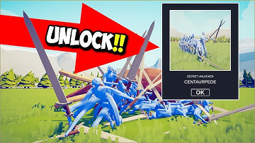 Unlock! Centaurpede vs Every Faction - TABS MODS Stalingrad 5 Update Gameplay