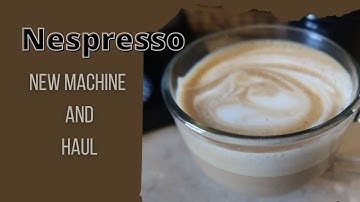 I Had to buy a new Espresso Machine #nespressovertuo #nespresso #unboxing #haul #coffeehaul