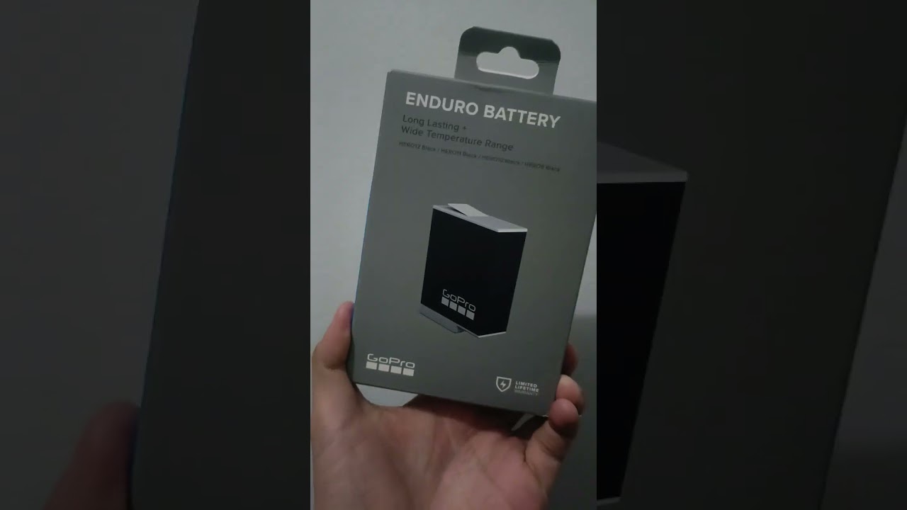 Gopro Enduro Rechargeable Li-Ion Battery for Hero11/10/9 Black