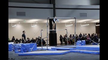 10.0 Xcel Platinum Bar Routine | 2020 Lucky Charm Invitational | Elizabeth Butler Region 8