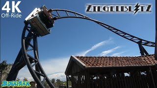 Ziegelblitz - 4K Off-Ride - Jaderpark - Gerstlauer Bobsled Coaster - Cinematic
