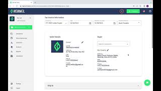 Kernel Billing Software Demo | How To Create a Sales Document Net Worth