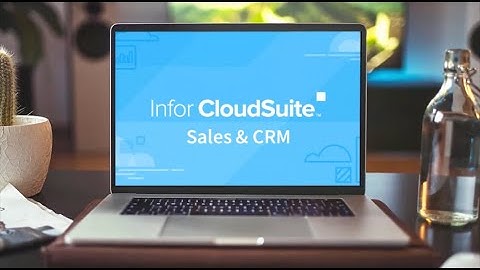 Infor SyteLine ERP Sales & CRM Demo Video