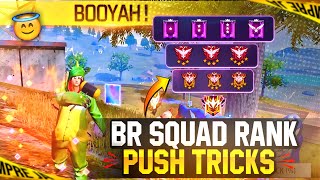 Br-Squad Rank Push Tips And Tricks | How To Push Rank In Free Fire | Free Fire Rank Push Tricks