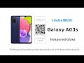 Galaxy A03s Tempered Glass Screen Protector Perfect Match