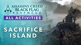 Assassins Creed Black Flag Resynced - Sacrifice Island [All activities & collectibles]