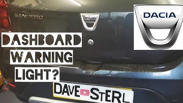 Dacia Sandero Warning Light on Dash. Service Light Reset