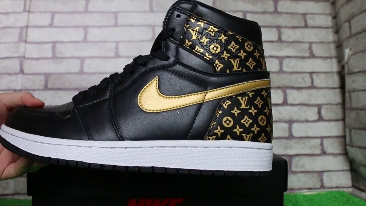 Air Jordan 1 Black X LV - YouTube