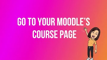 How To Upload  Google Presentation On Moodle