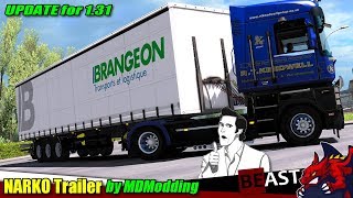 ["ETS2", "Euro Truck Simulator 2", "trailer mod", "NARKO Trailer 1.31", "by MDModding"]