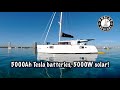 Biggest lithium battery installation ever on a sailboat? - Episode 105