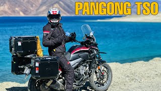 LADAKH RIDE 2022 | Pangong Tso | World's Most Beautiful Lake | EP- 08 Nubra Valley - Merak | CB350