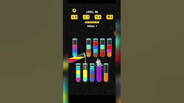 color water sort 3d game level 85 easy to clear