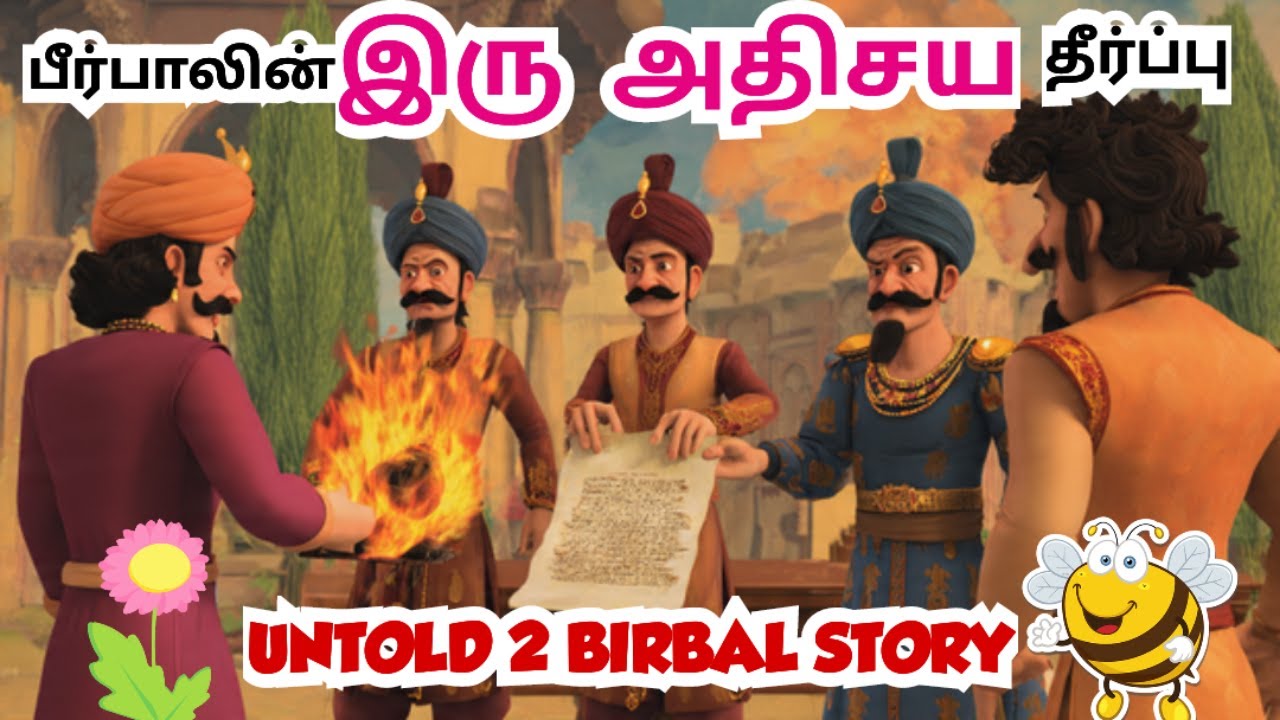 பீர்பாலின்  இரு அதிசய தீர்ப்பு |Test of wisdom |wise akbar and birbal story