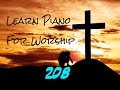Learn Piano For Worship 208 - Closing Notes (Intermediate) - EGY