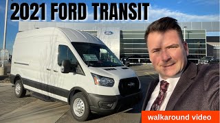 2021 Ford Transit 350 AWD High Roof | Full Review & Features