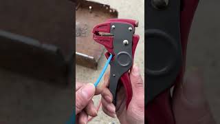 Duckbill multi-purpose wire stripping pliers