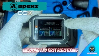 Apeks DSX 🤿 Unbox and First Register Quick Procedure | Life Underwater