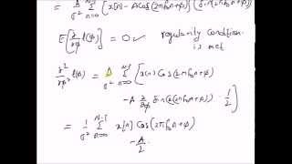 CRB for phase estimator: ex1