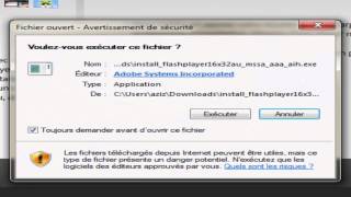 Mise a jour de Adobe Flash Player version 16.0.0.235