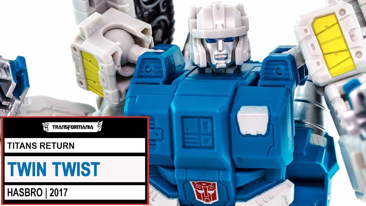 Transformers Titans Return Twin Twist y Flameout Reseña en Español