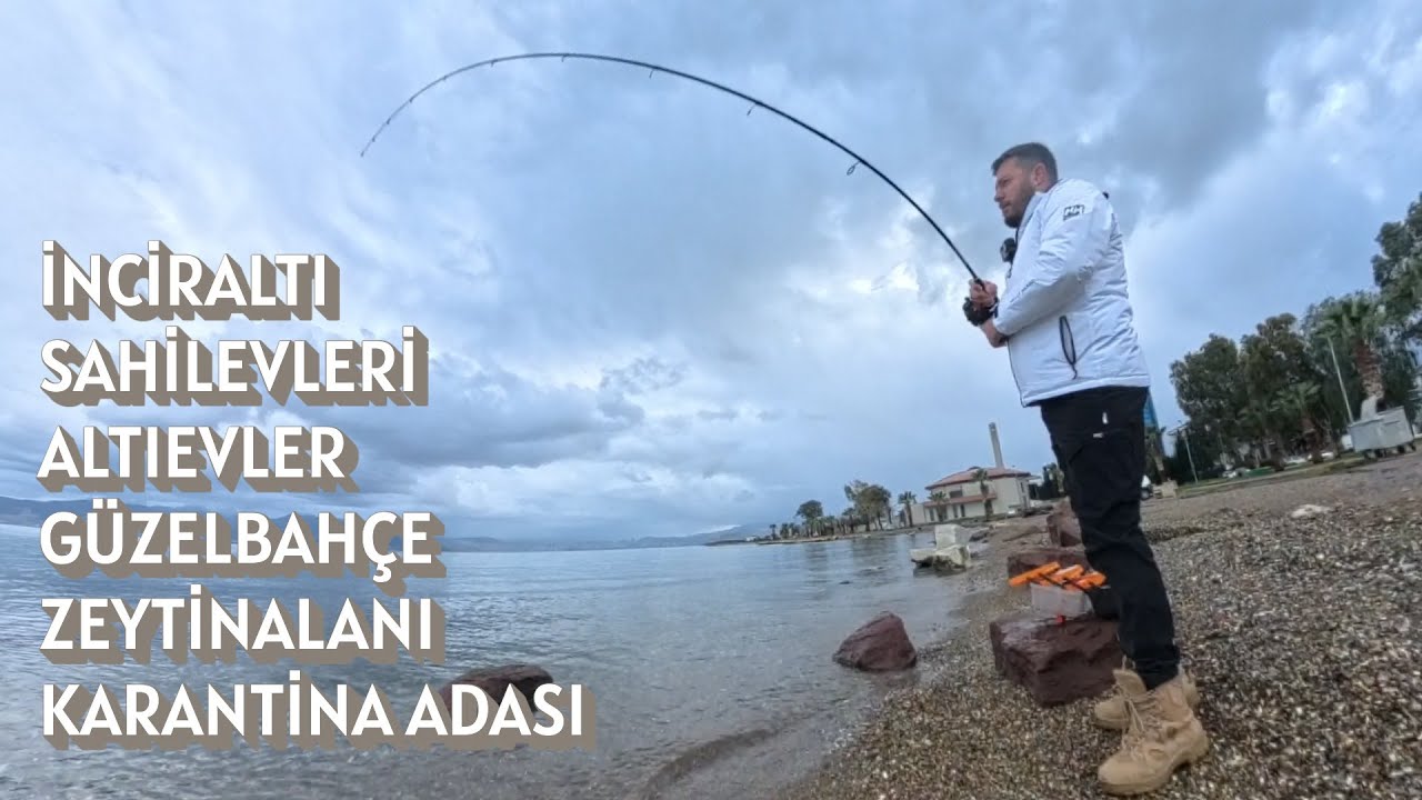 İZMİR'DE GİTMEDİĞİM MERA KALMADI, FIRTINA VE YAĞMURLU BİR GÜNDE BALIK AVI DENEDİM