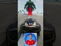 🚘CR7 vs Messi vs Yamal vs Mbappe vs Ishowspeed Character Ep-4 ⚽ #beamngdrive #football #shorts