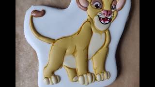 Simba Cake Topper 3
