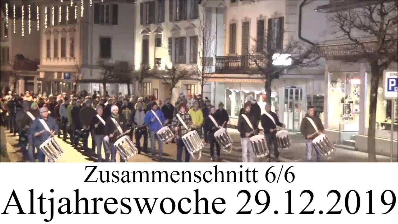 Altjahreswoche Ubersitz 2019 Meiringen 29.12.2019 Zusammenschnitt 6/6