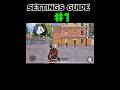 settings GUIDES#bgmi #pubgmobile #freefire #codmobile #viral #gaming #pocox3probgmigameplay90fps