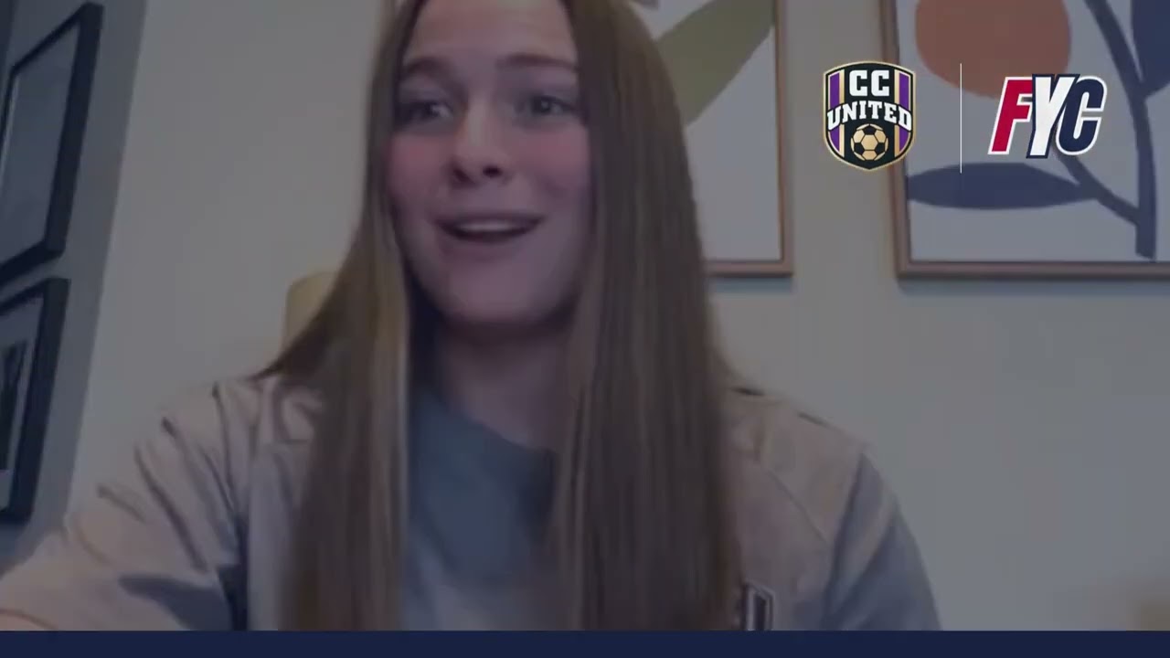 CC United Soccer Club Testimonial Coach Sophia Boockmeier