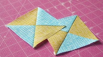 Quick-Pieced Hourglass Units