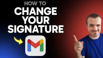 How to Change Your Signature in Gmail (Step by Step) 2025