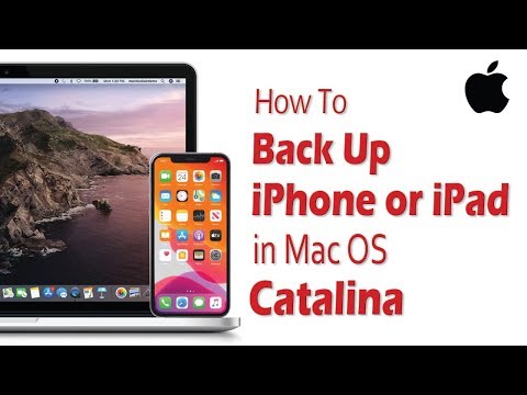 In this video we are going to learn new method take iphone or ipad backup mac os catalina. apple discontinuous itunes for of your de...