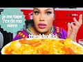 Spicy rice cakes mukbang tteokbokkicourrier du cur 58