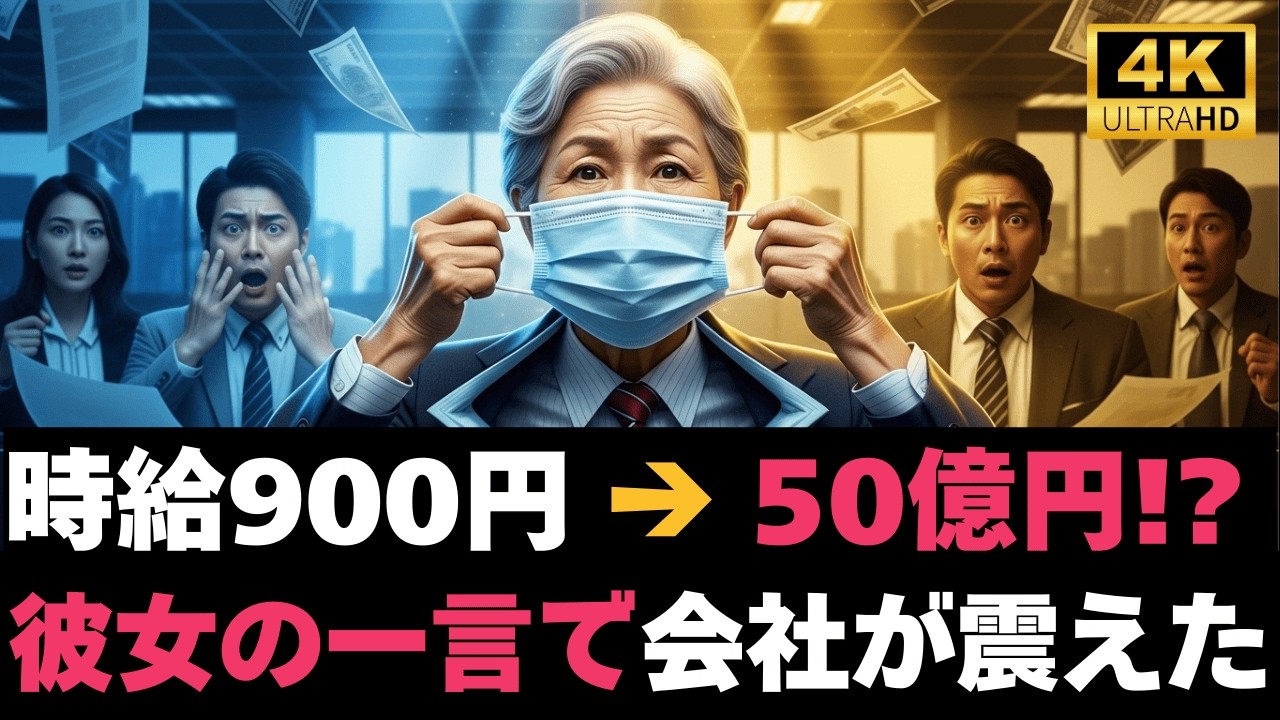 【衝撃】時給900円の清掃員を笑った上司達…翌日、彼女が50億円の投資家だと知り顔面蒼白に