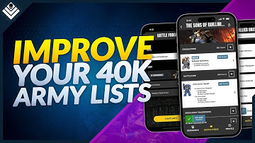 5 EASY Ways To Write Better Warhammer 40k Army Lists For 10th Edition!