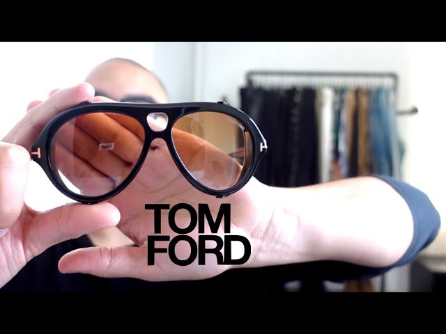 tom ford wearing sunglasses
